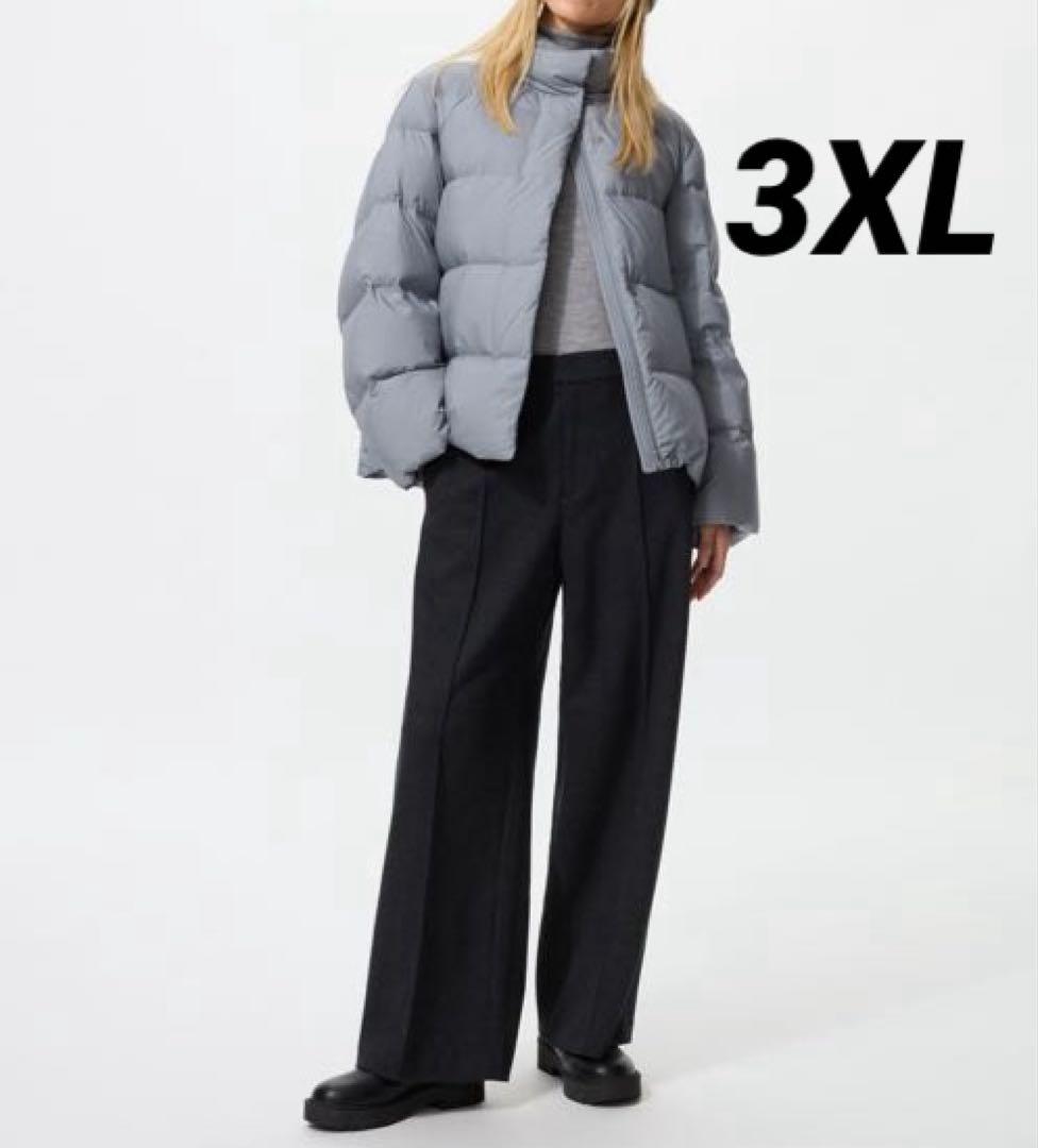 新品未使用　ユニクロ　パウダーソフトダウンジャケット　3XL UNIQLO 新品 ユニクロ パウダーソフトダウンジャケット09BLACK XL