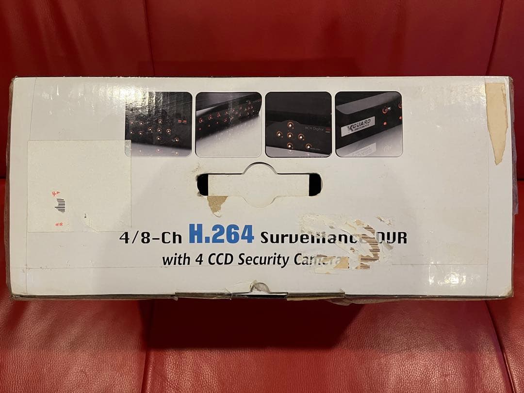 防犯カメラ　KGuard H.264 4/8-CH DVR