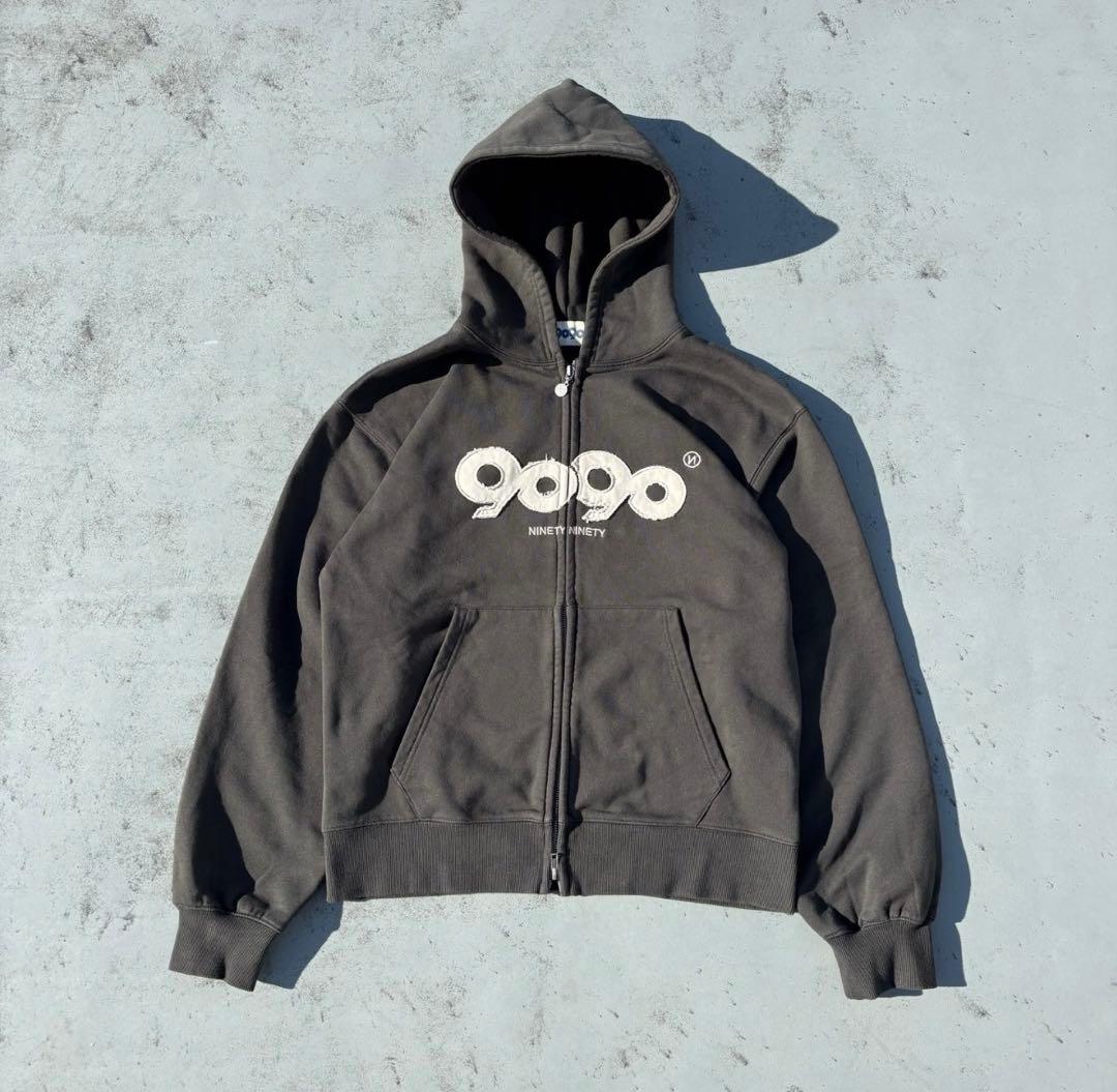 黒 9090 OG Logo Zip Hoodie Pants セットアップ L - メルカリ