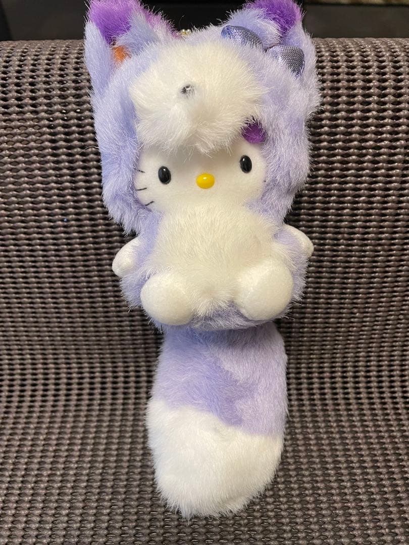 北海道限定 ご当地 ハローキティ ラベンダーキツネ ぬいぐるみ
