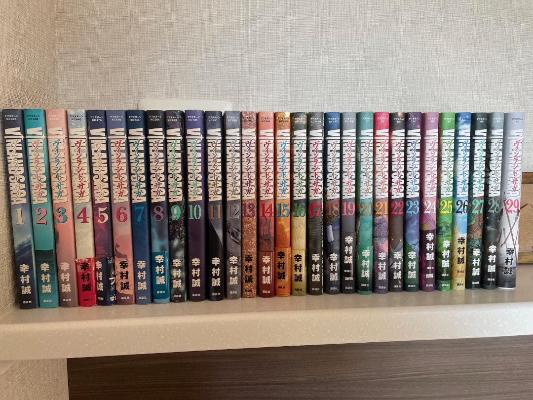 ヴィンランド・サガ 全巻1〜29（完結）巻セット 発売全巻まとめ ヴィンランド・サガ 全巻セット 1巻〜29巻セット ビンランド・サガ
