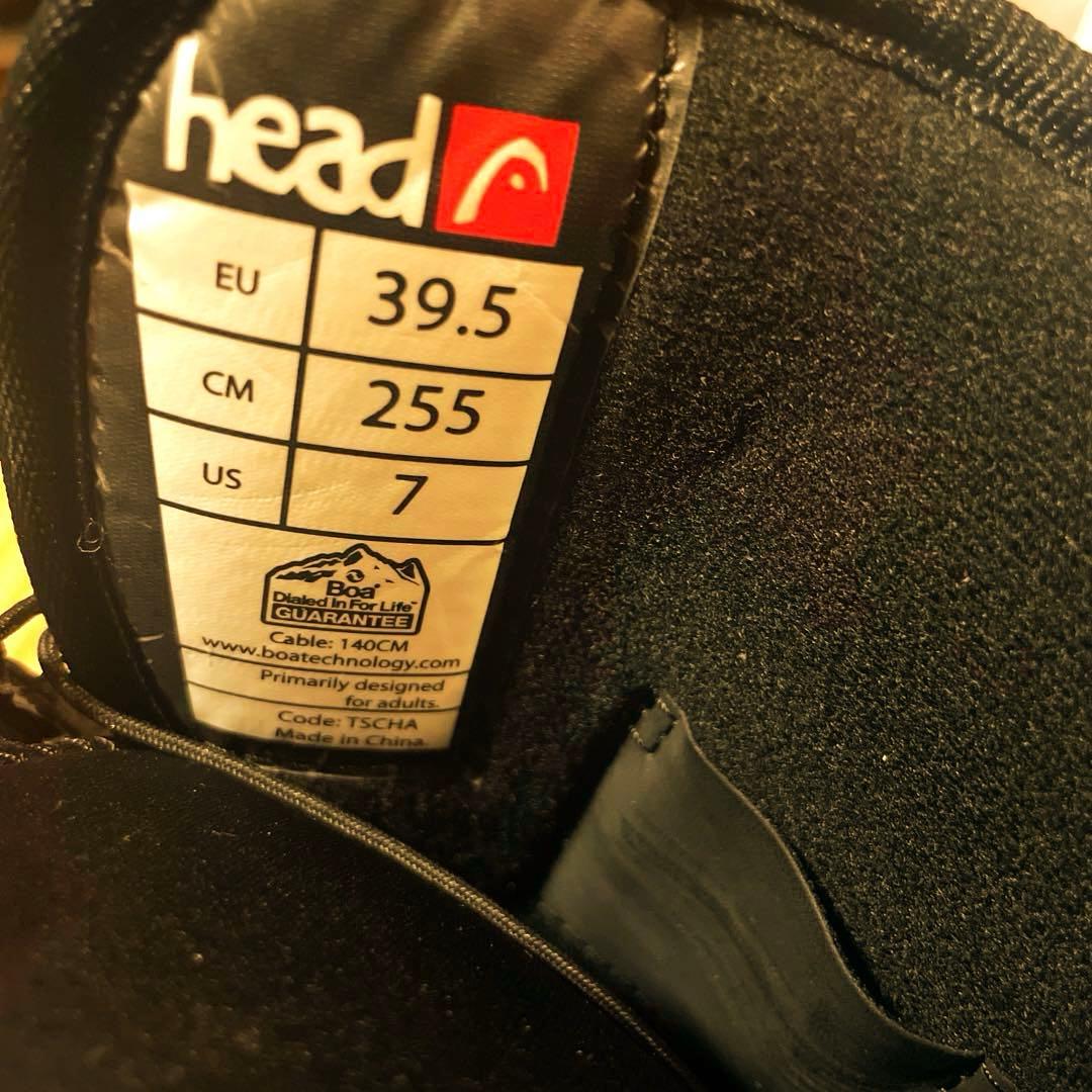 極美品】head BOA スノボブーツ 25.5㎝