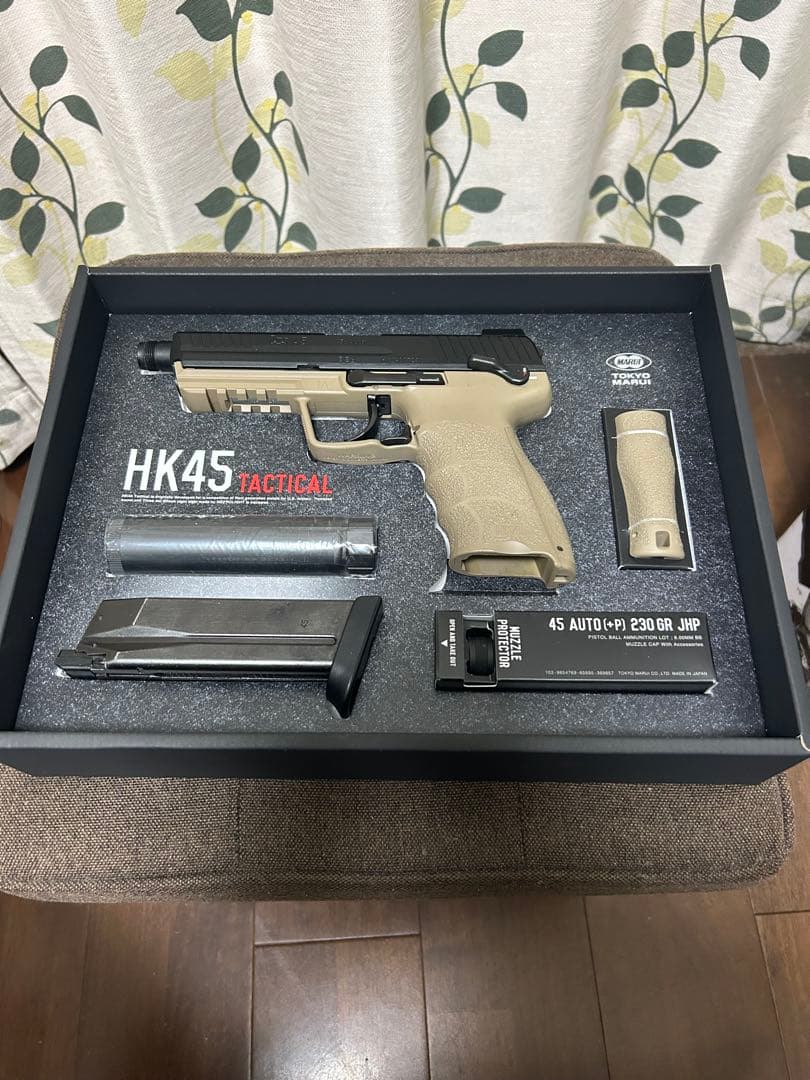 東京マルイ HK45 TACTICAL ガスブローバック タンカラー 東京マルイ HK45 TACTICAL TAN ガスブローバック / ORGA AIRSOFT本店