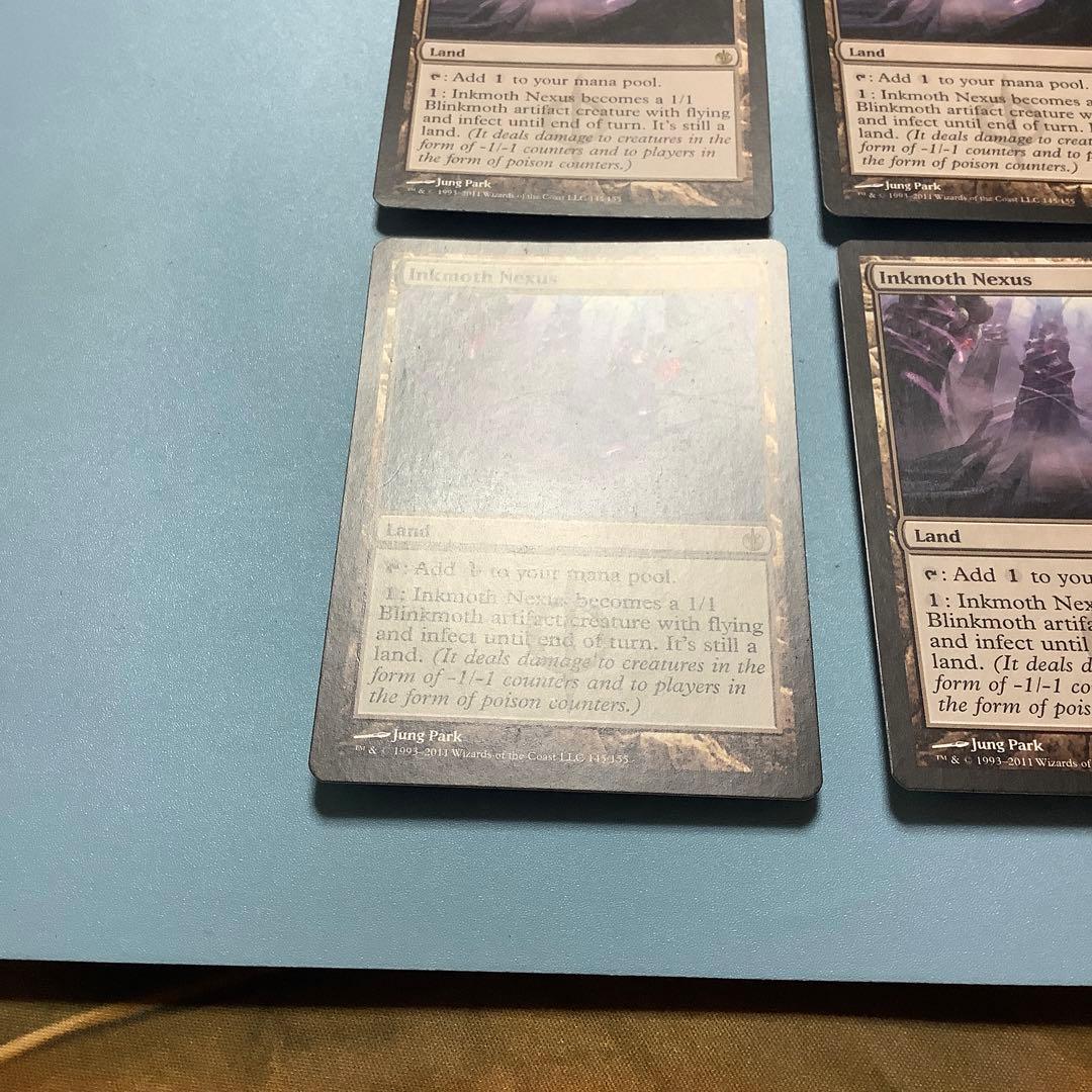 墨蛾の生息地/Inkmoth Nexus  MBS英語4枚セット