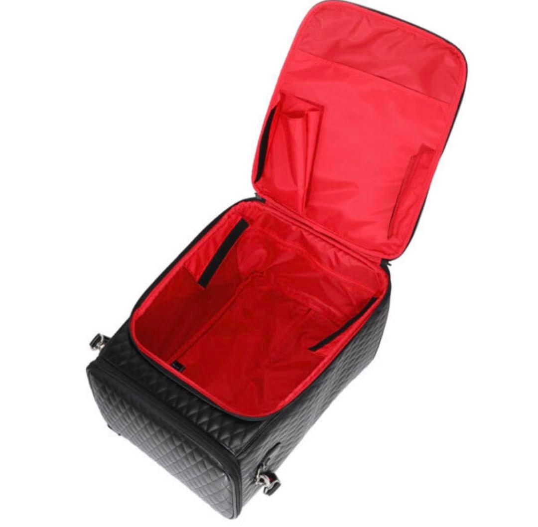 マダムヒロコ キルティング加工 キャリーケース リアン ブラック 59400