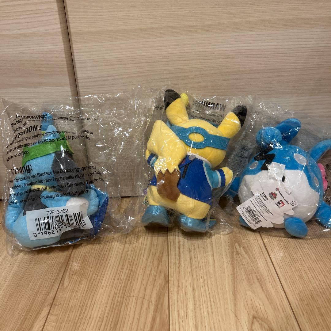 ポケモンセンター WCS 2024 ホノルル ぬいぐるみ 3点セット