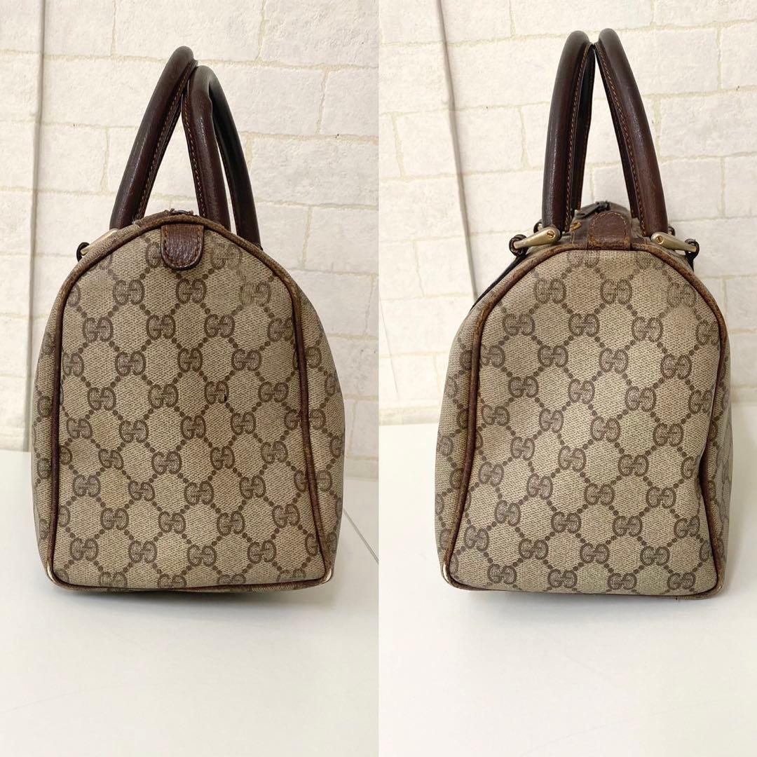 GUCCI】オールドグッチシェリーラインミニボストンバッグ - メルカリ