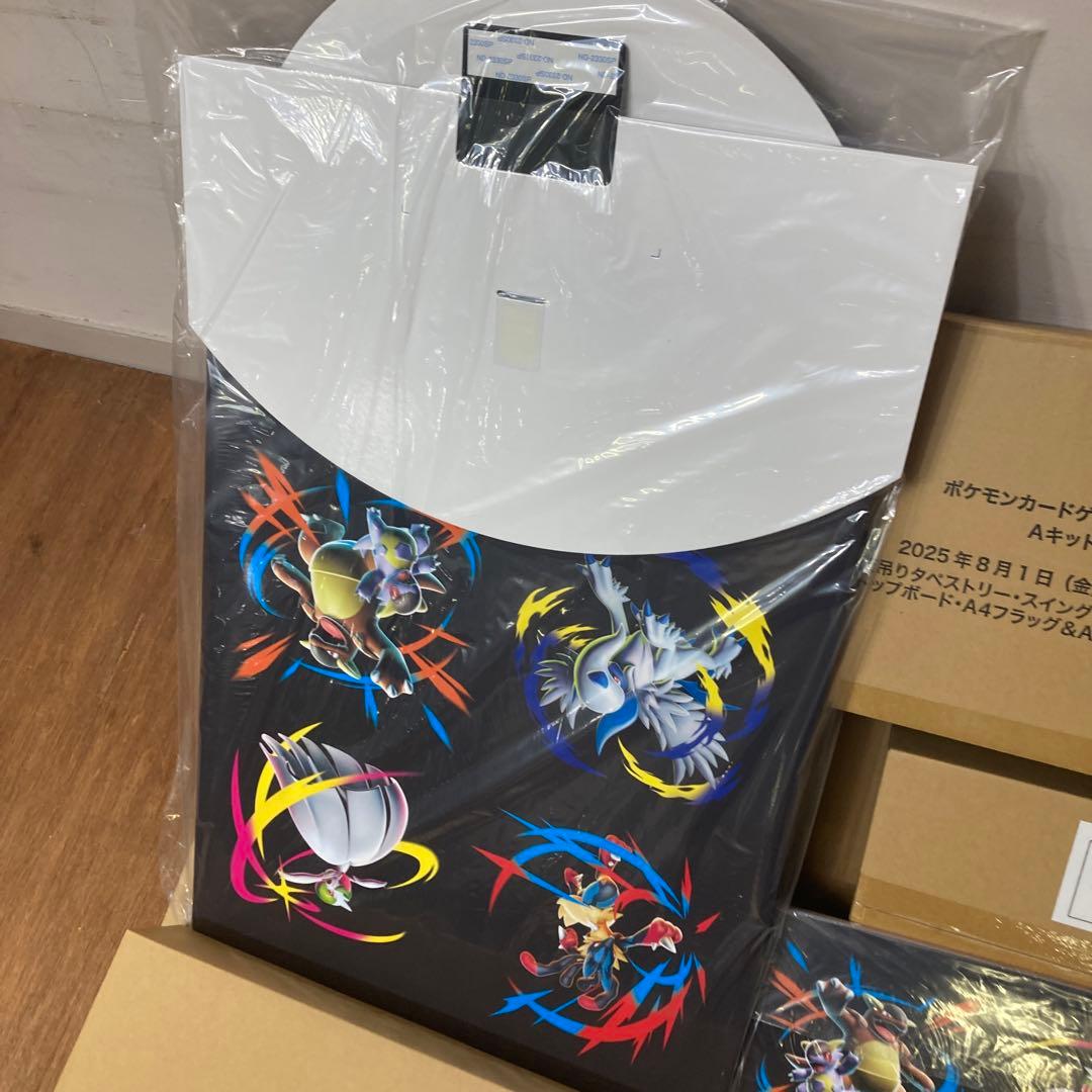 ポケモンカードゲームMEGA Aキット 販促 非売品 トップボード フラッグ