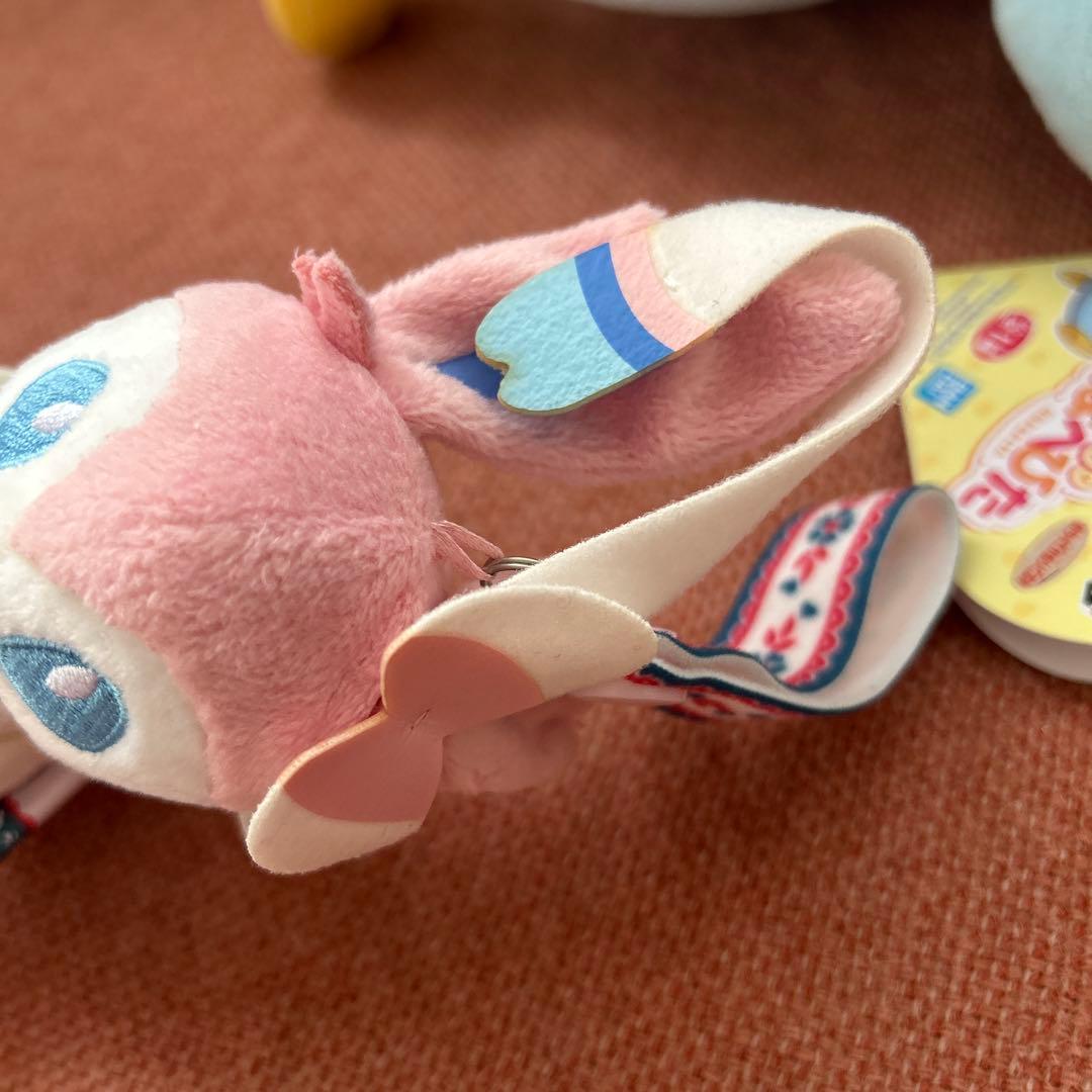 i love eievui カバンに付けられるぬいぐるみ ニンフィア ポッチャマ