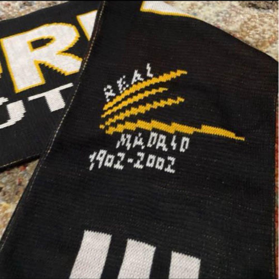 正規】タグ付き 激レア 02/03 レアルマドリード マフラー サッカー