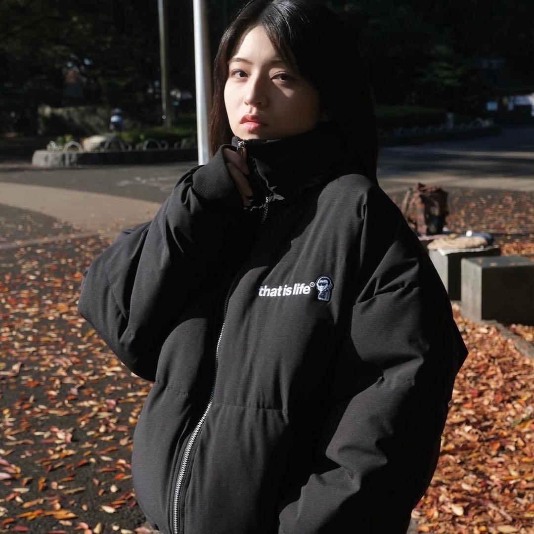 That's life ザッツライフ ダウンジャケット ブラックM - メルカリ