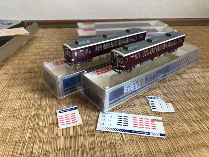 阪急電車　nゲージ　6300系　7000系