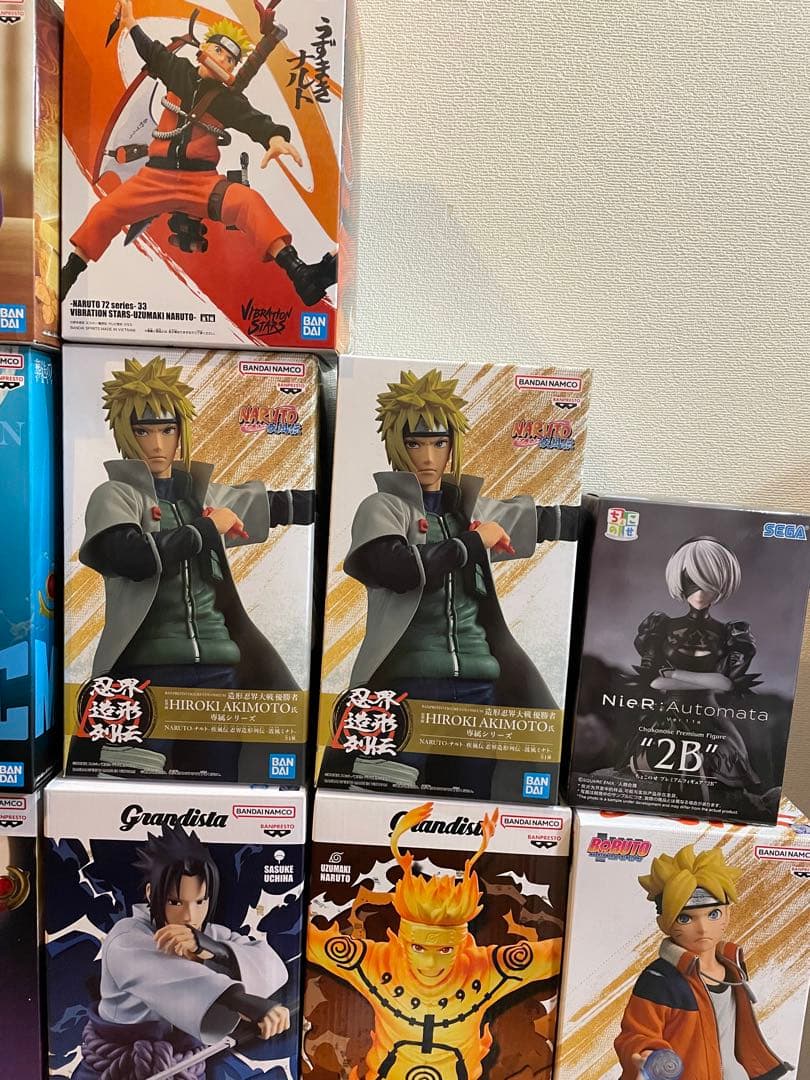人気 ジャンプ系 プライズ フィギュア 17点 まとめ 鬼滅の刃 ナルト他
