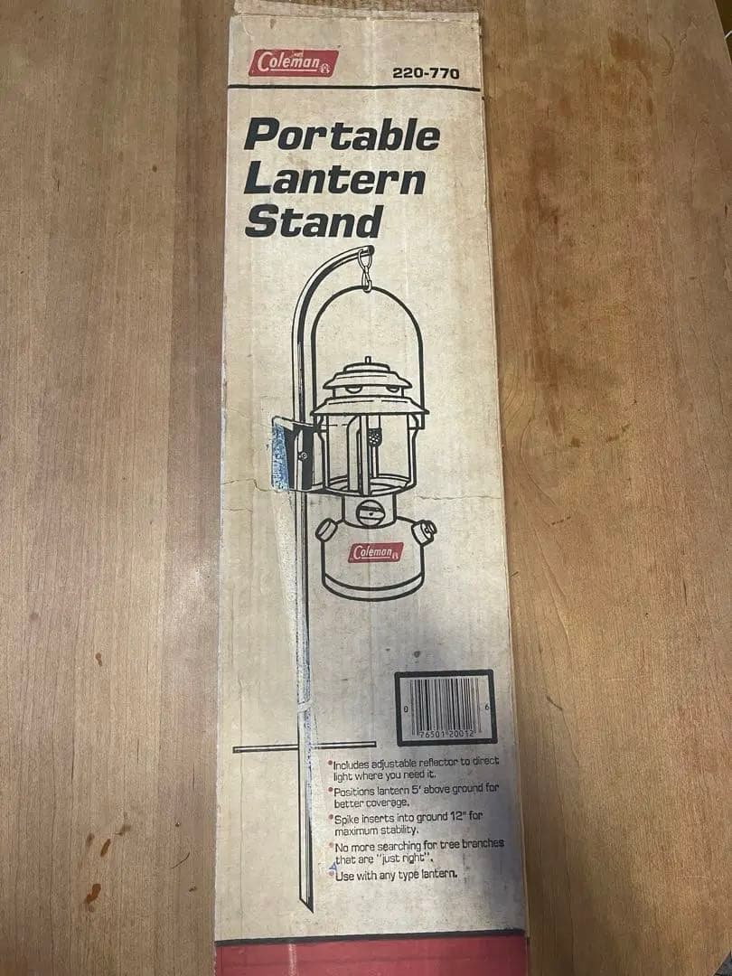 廃盤 コールマン ポータブル ランタンスタンド 220-770