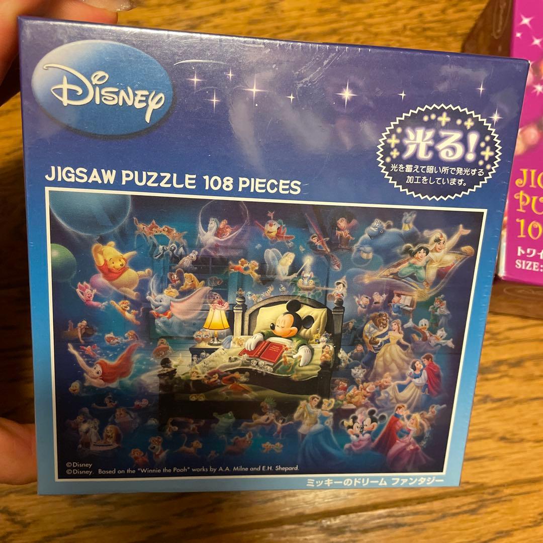ジグソーパズル ディズニー 108ピース 4箱セット - メルカリ