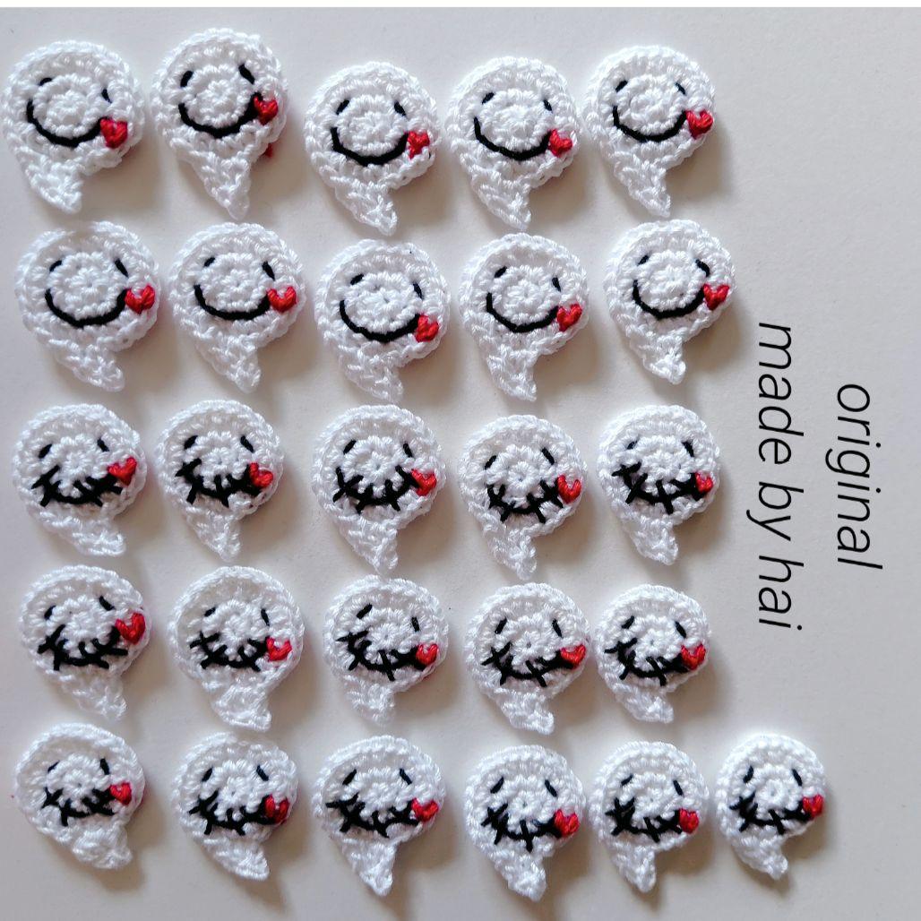 くまちゃん様□ハロウィン＊オーダー＊レース 編み モチーフ□の通販は