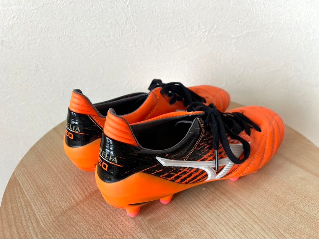 ミズノ モレリアネオ2 25.0cm オレンジ 2017秋冬モデル 限定カラー