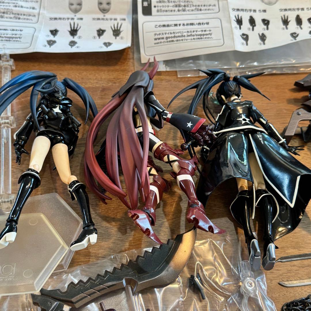 ブラックロックシューター　figma セット　ジャンク品　バラ売り、お値下げ不可