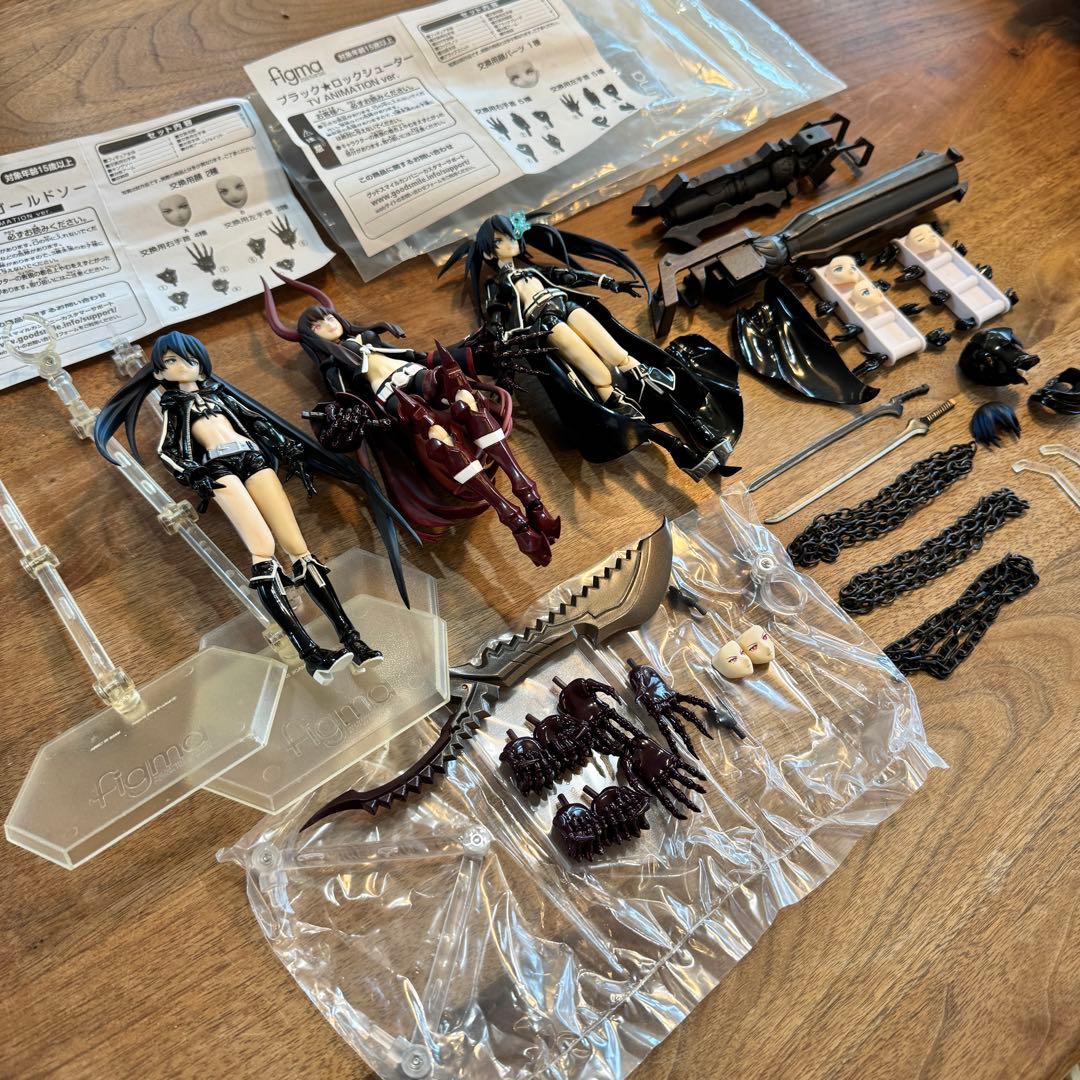 ブラックロックシューター　figma セット　ジャンク品　バラ売り、お値下げ不可