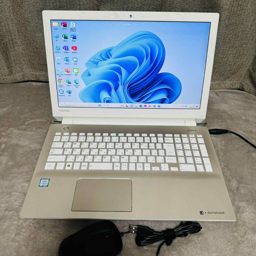 S267 TOSHIBAノートパソコンSSD高速 WEBカメラWindows11 - メルカリ