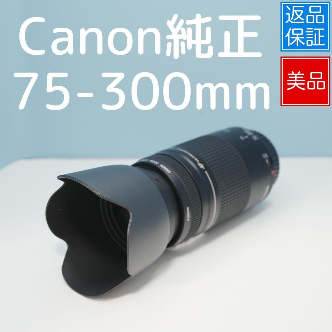 Canon純正 75-300mm 望遠レンズ 極美品 a4963 Amazon.co.jp: Canon EF 75-300mm F4-5.6 IS USM : 家電＆カメラ