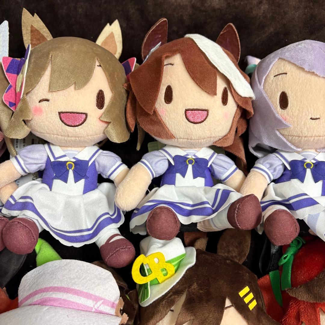 ウマ娘 プリティダービー ふわぷち ぬいぐるみ 17種セット 馬 うま