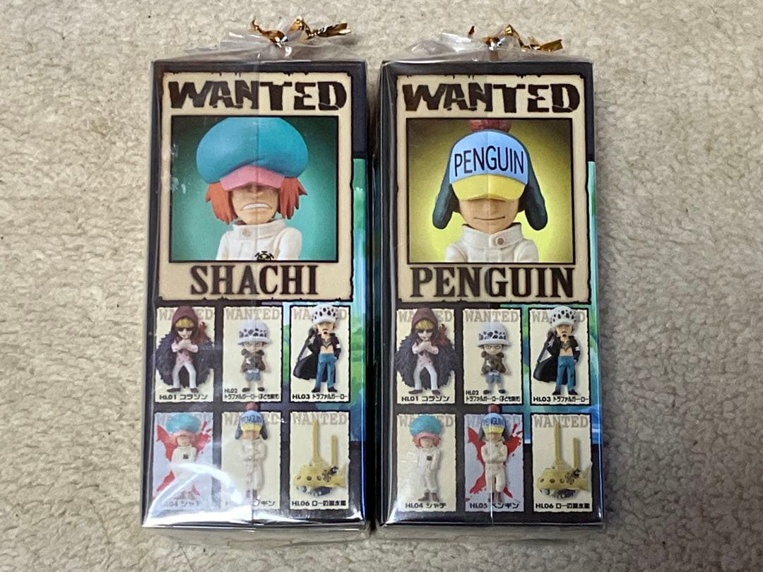 ワンピース　ワールドコレクタブル　ペンギン+シャチ　2個セット