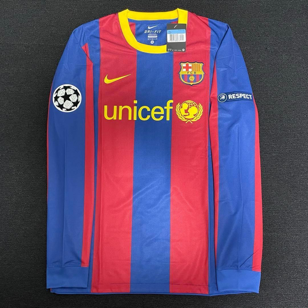 正規品 選手支給モデル】メッシ バルセロナユニフォーム 10/11 タグ