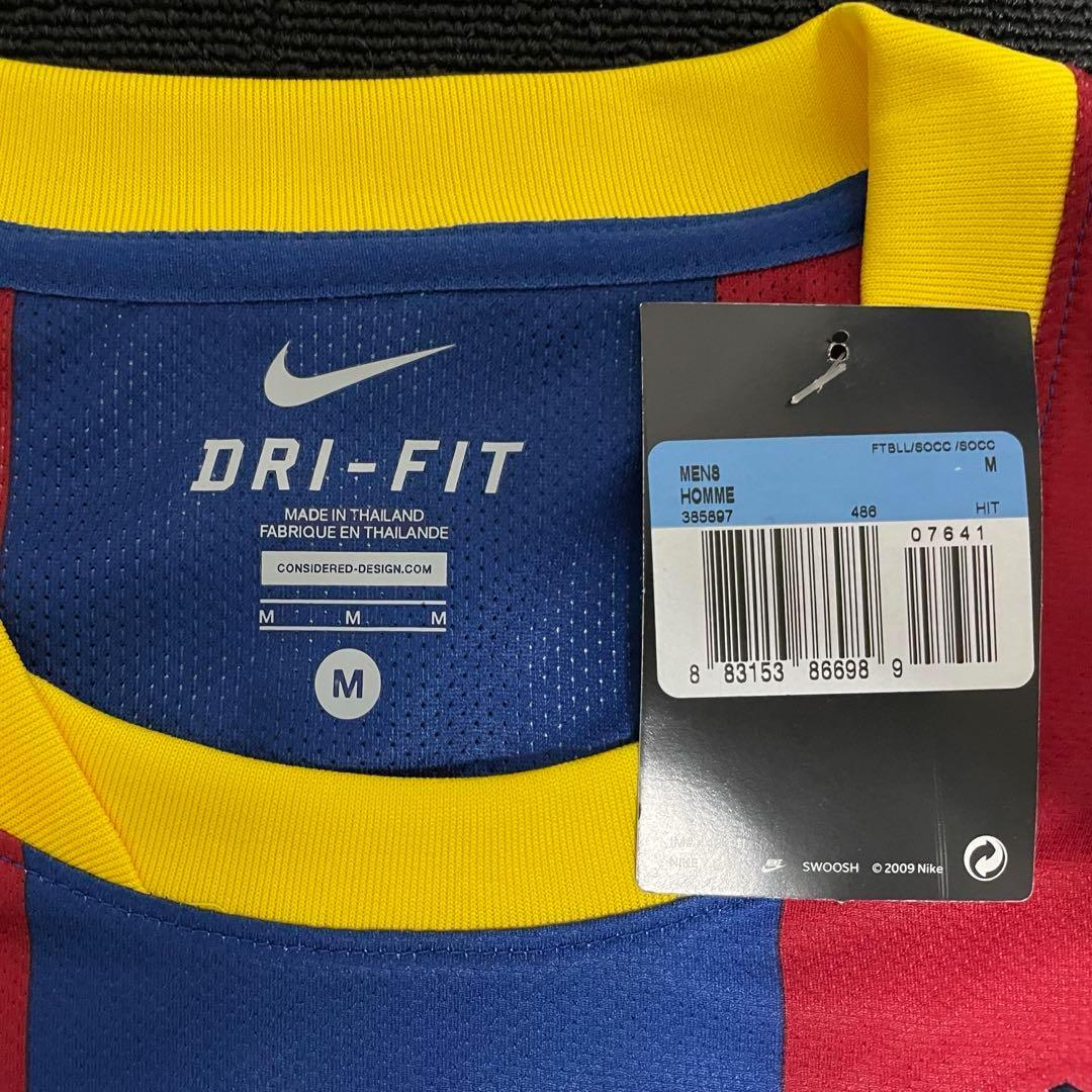 正規品 選手支給モデル】メッシ バルセロナユニフォーム 10/11 タグ