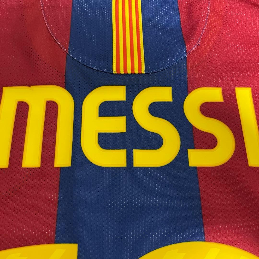 正規品 選手支給モデル】メッシ バルセロナユニフォーム 10/11 タグ