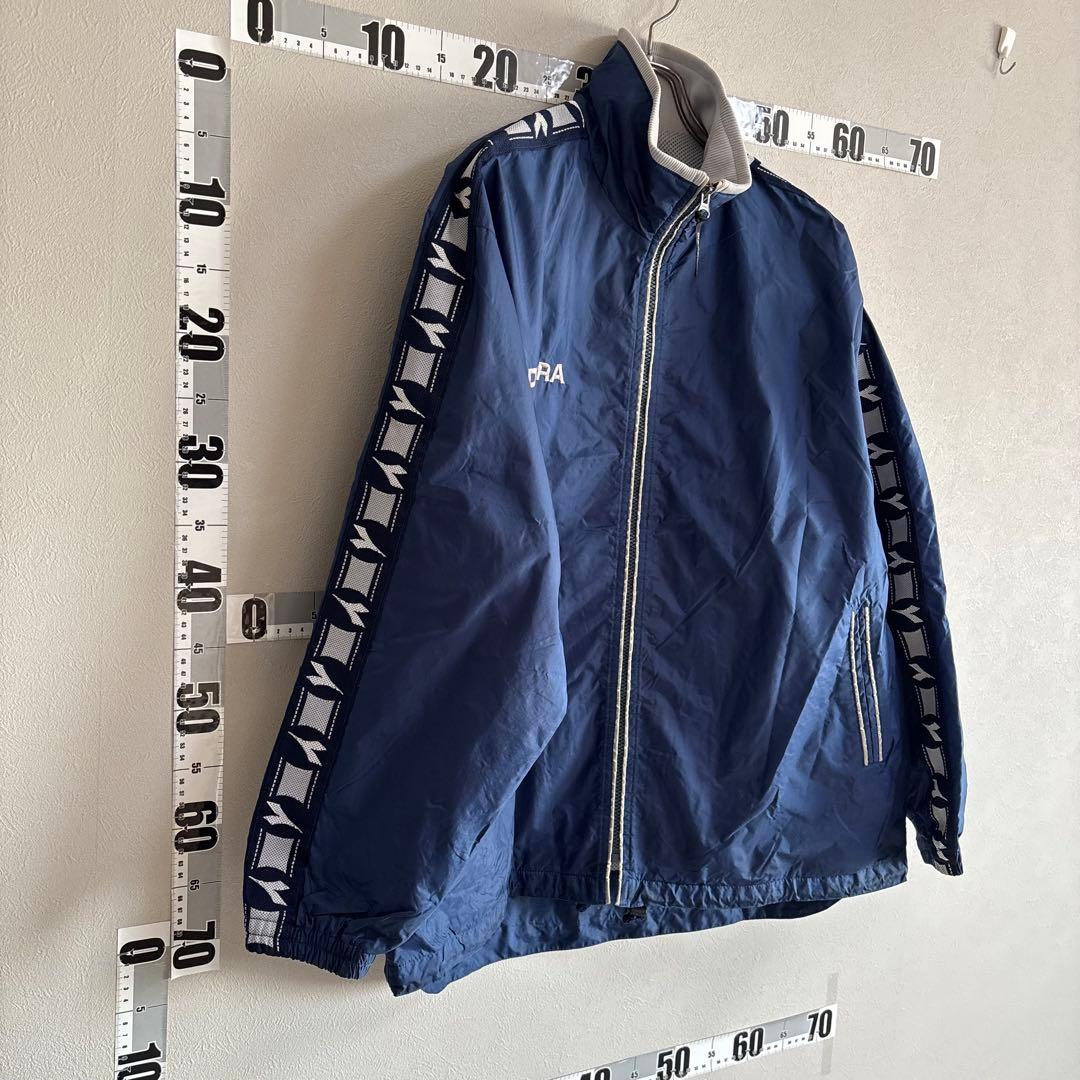 Diadora ディアドラ 上下セットアップ ナイロンジャケット M ネイビー