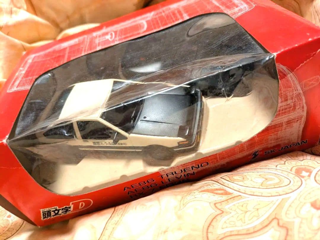 頭文字Dラジコン　本体12cm 赤箱一般市販なし限定品AE86 TRUENO