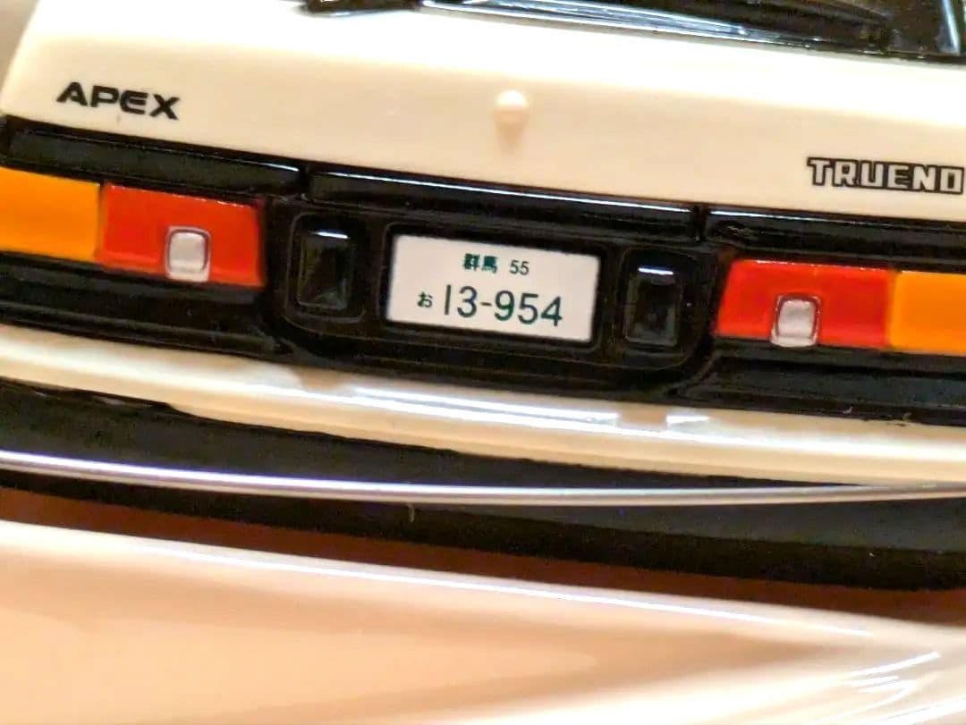 頭文字Dラジコン　本体12cm 赤箱一般市販なし限定品AE86 TRUENO