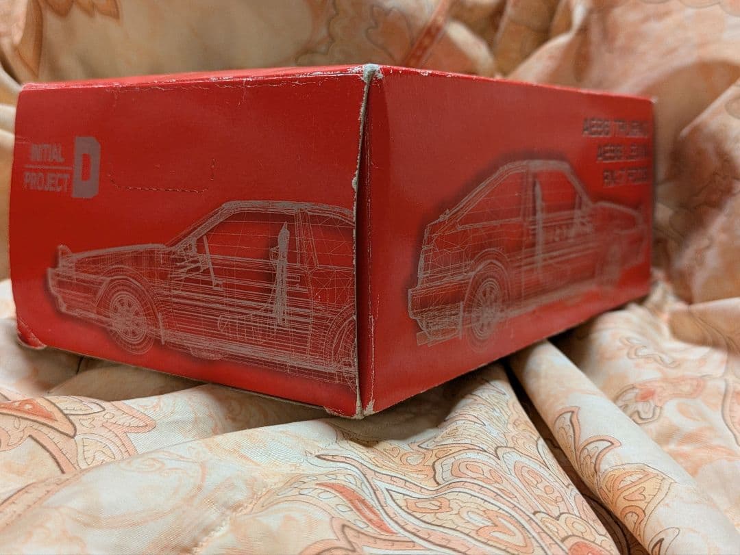 頭文字Dラジコン　本体12cm 赤箱一般市販なし限定品AE86 TRUENO