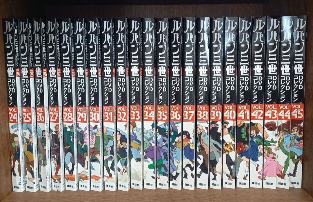 ルパン三世】DVDコレクション 全巻セット 1～57巻 講談社 - メルカリ