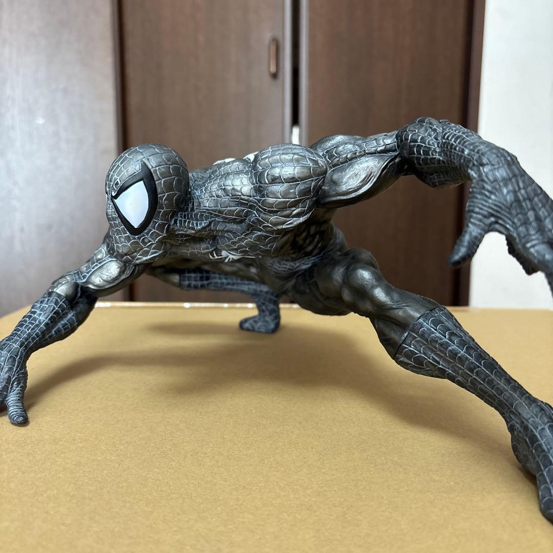 ソフビナル　スパイダーマン　black suit ver.