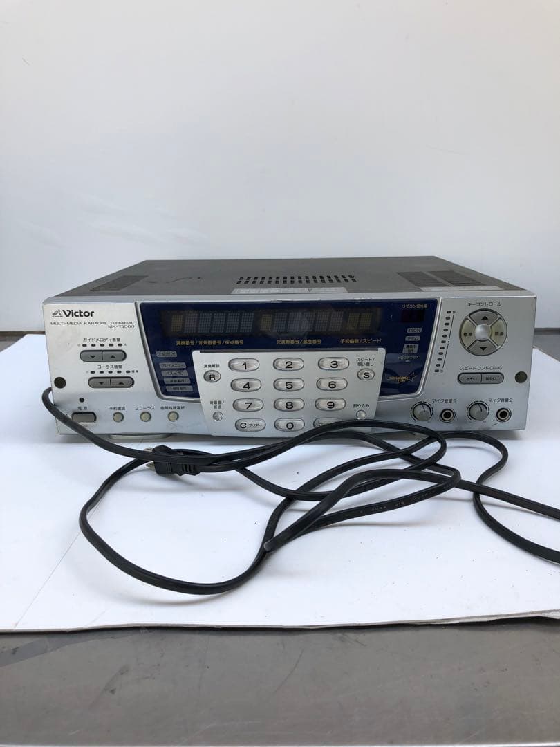 ビクターの業務用通信カラオケ mk－T1000(D145) - メルカリ