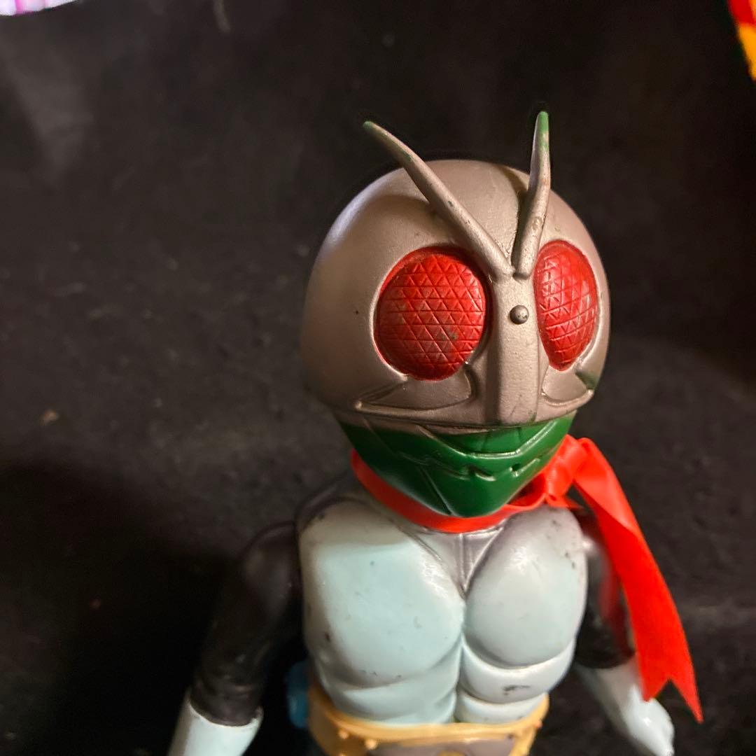 当時物 旧バンダイ 仮面ライダー ソフビ スタンダードサイズ - メルカリ