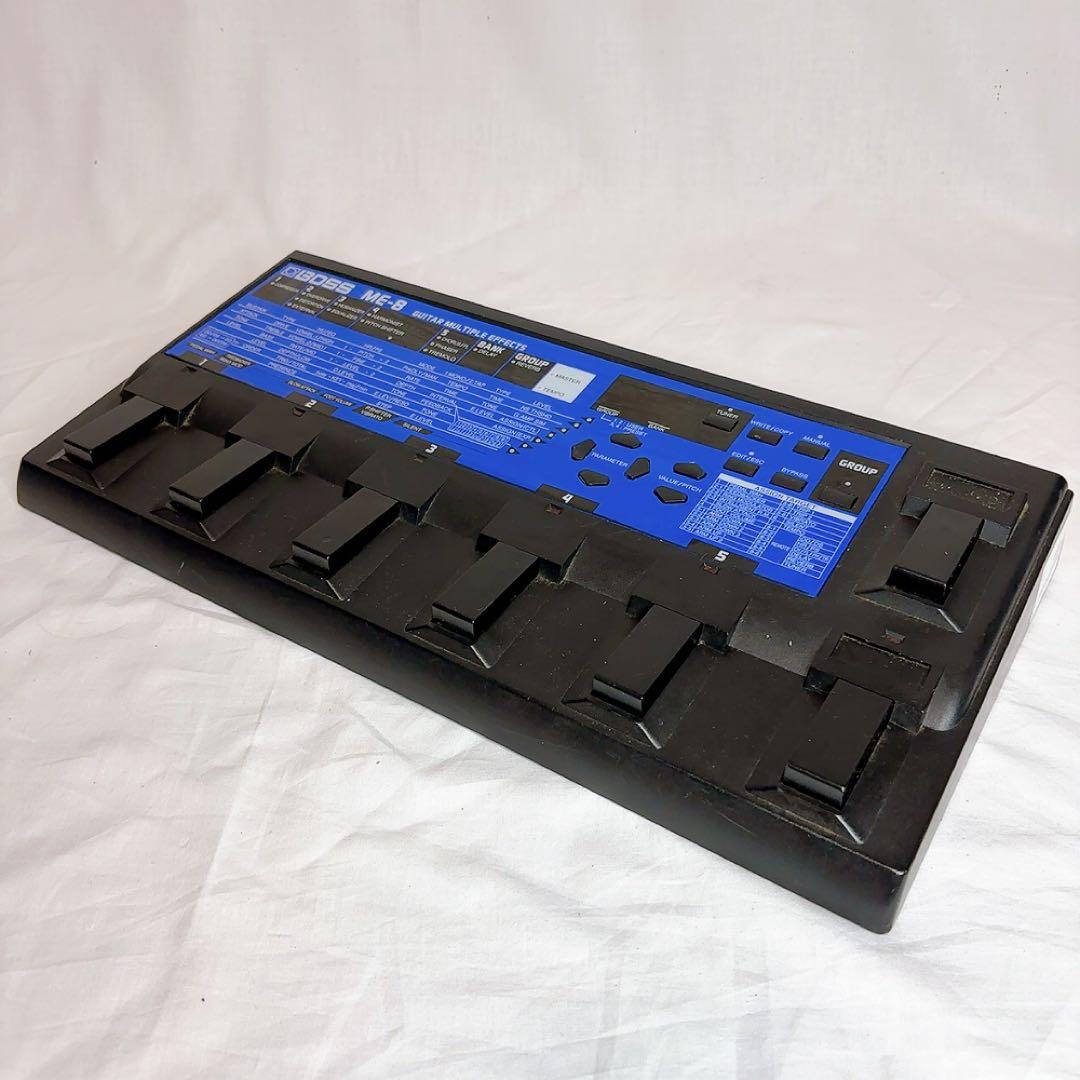 美品】BOSS ME-8 マルチエフェクター 専用ACアダプター付属 - メルカリ