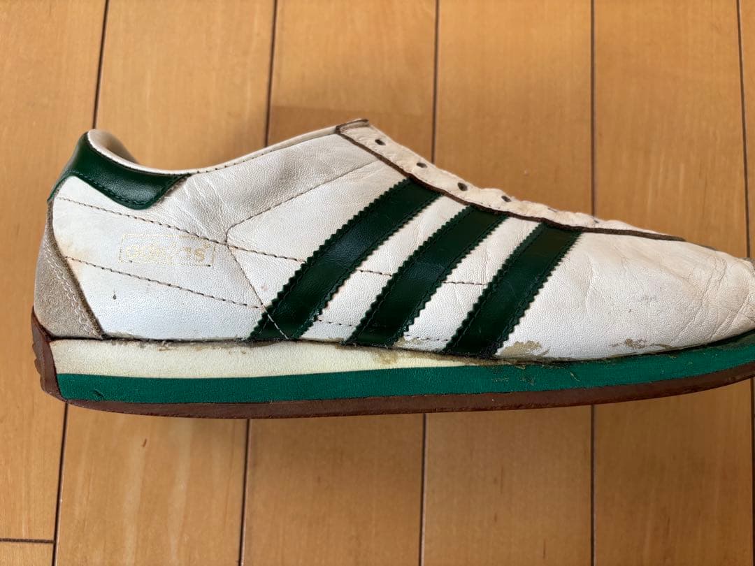 90's adidas カントリー カンガルーレザー made in japan - メルカリ