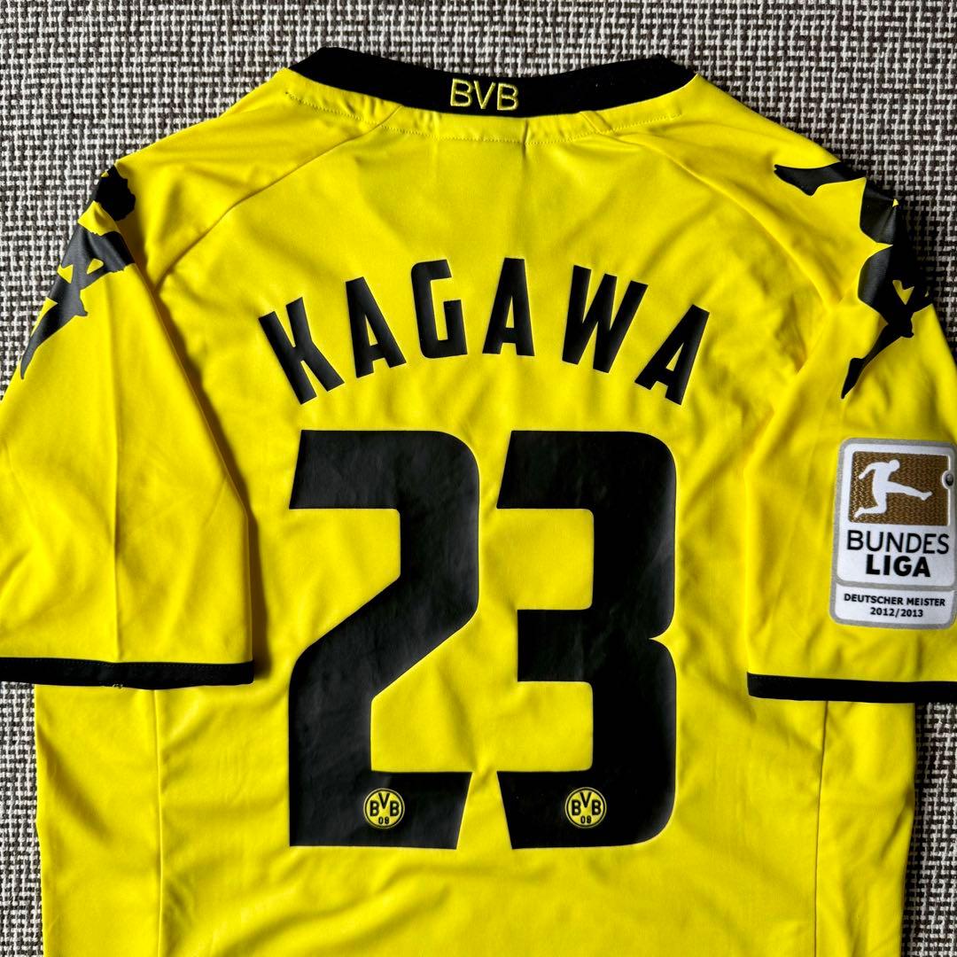 【２冠＆チャンピオンパッチ付き】香川真司 ＃２３ ドルトムント １１／１２（H） 2冠＆チャンピオンパッチ付き】香川真司 ＃23 ドルトムント 11