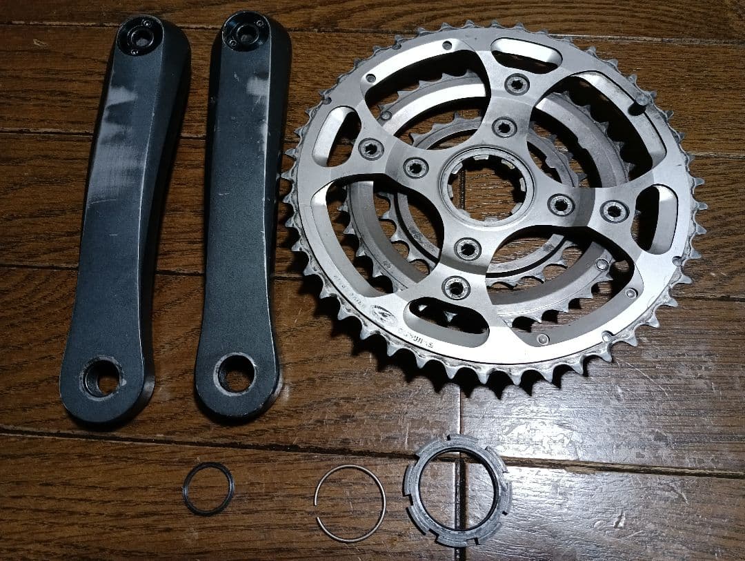 Shimano XTR FC-M952クランクセット 167.5mm 3段ギア - メルカリ