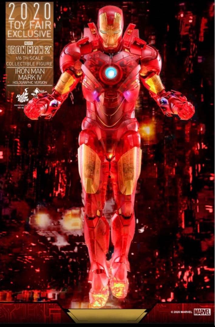 〈美品〉【トイサピ限定】 アイアンマン2　マーク４（ホログラフィック版）