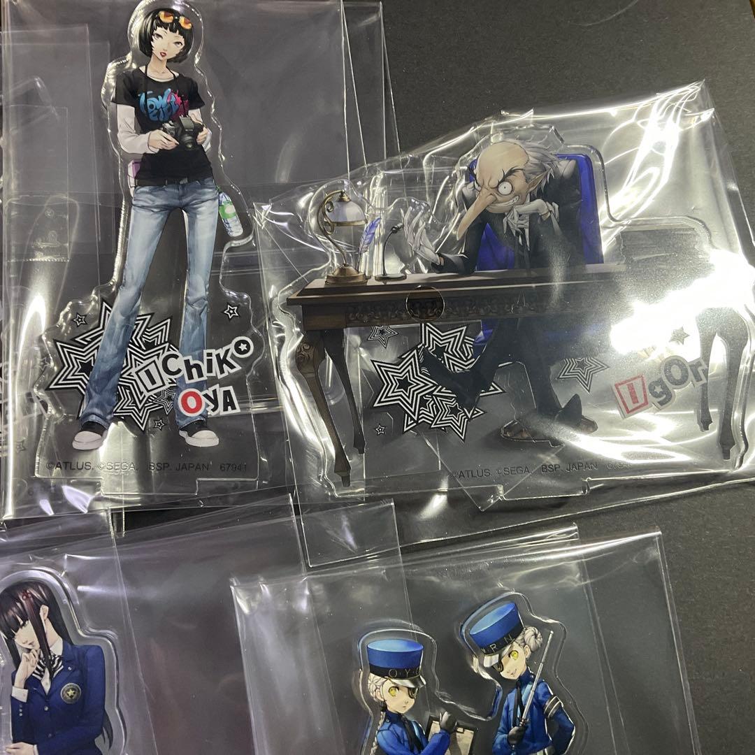 ペルソナ5ザ・ロイヤル 一番くじ F賞 アクリルスタンド 9個セット