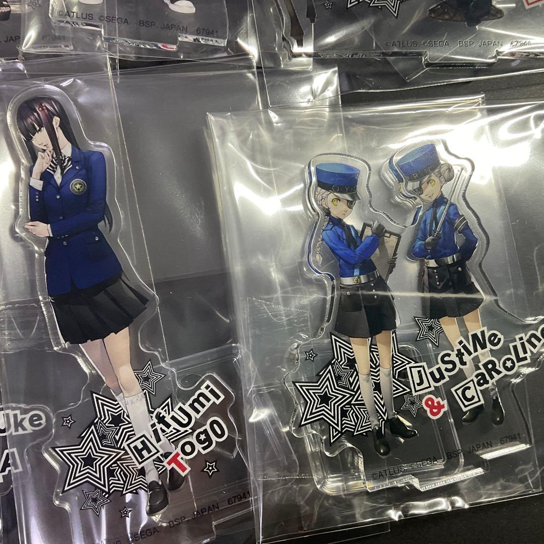 ペルソナ5ザ・ロイヤル 一番くじ F賞 アクリルスタンド 9個セット