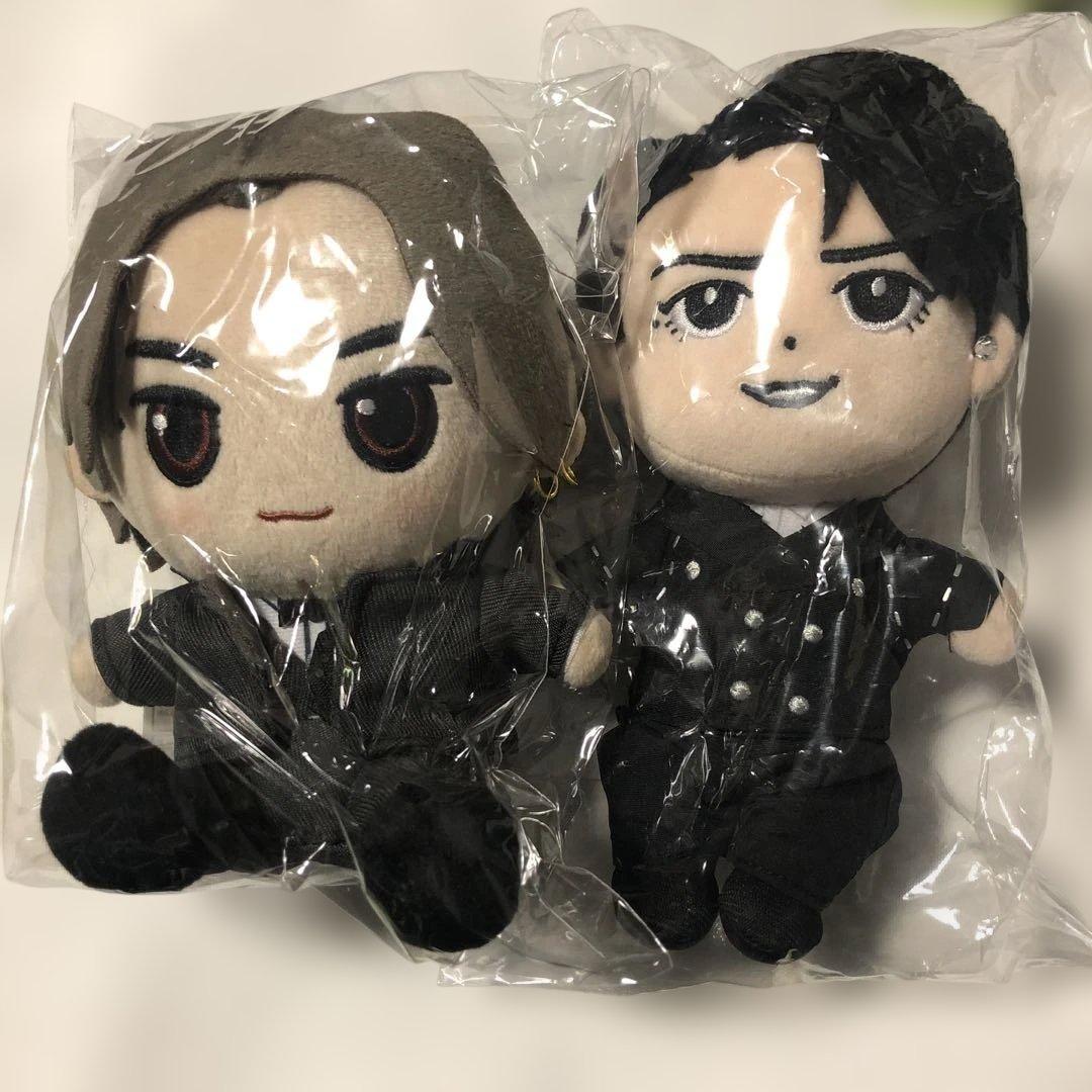 赤西仁ぬいぐるみ　亀梨和也ぬいぐるみ