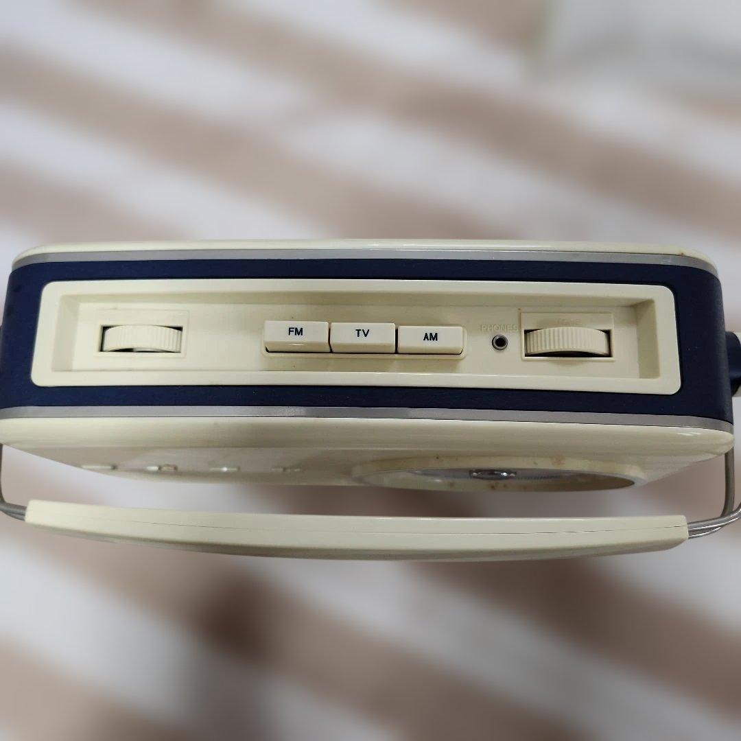 BUSH レトロラジオ FM/AM/TV受信機 - メルカリ