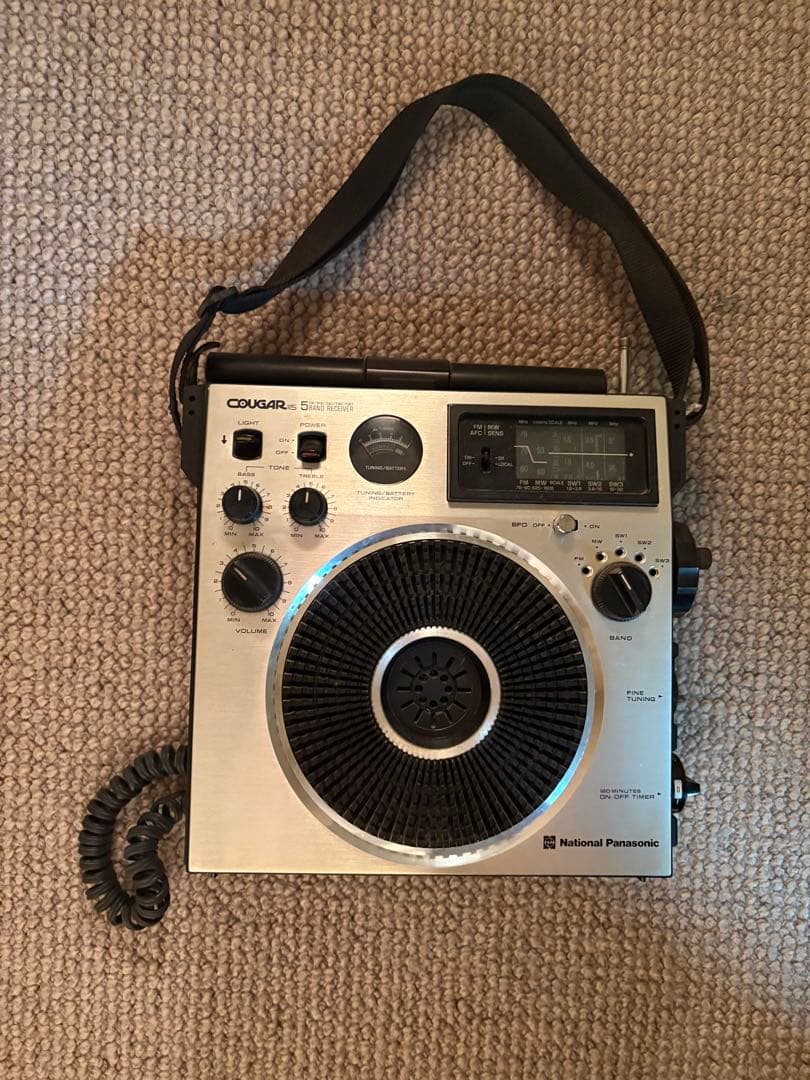 松下電器産業 クーガー RF-1150 BCLラジオ 5バンドレシーバー RF-1150｜National Panasonic ナショナル パナソニック 松下電器産業