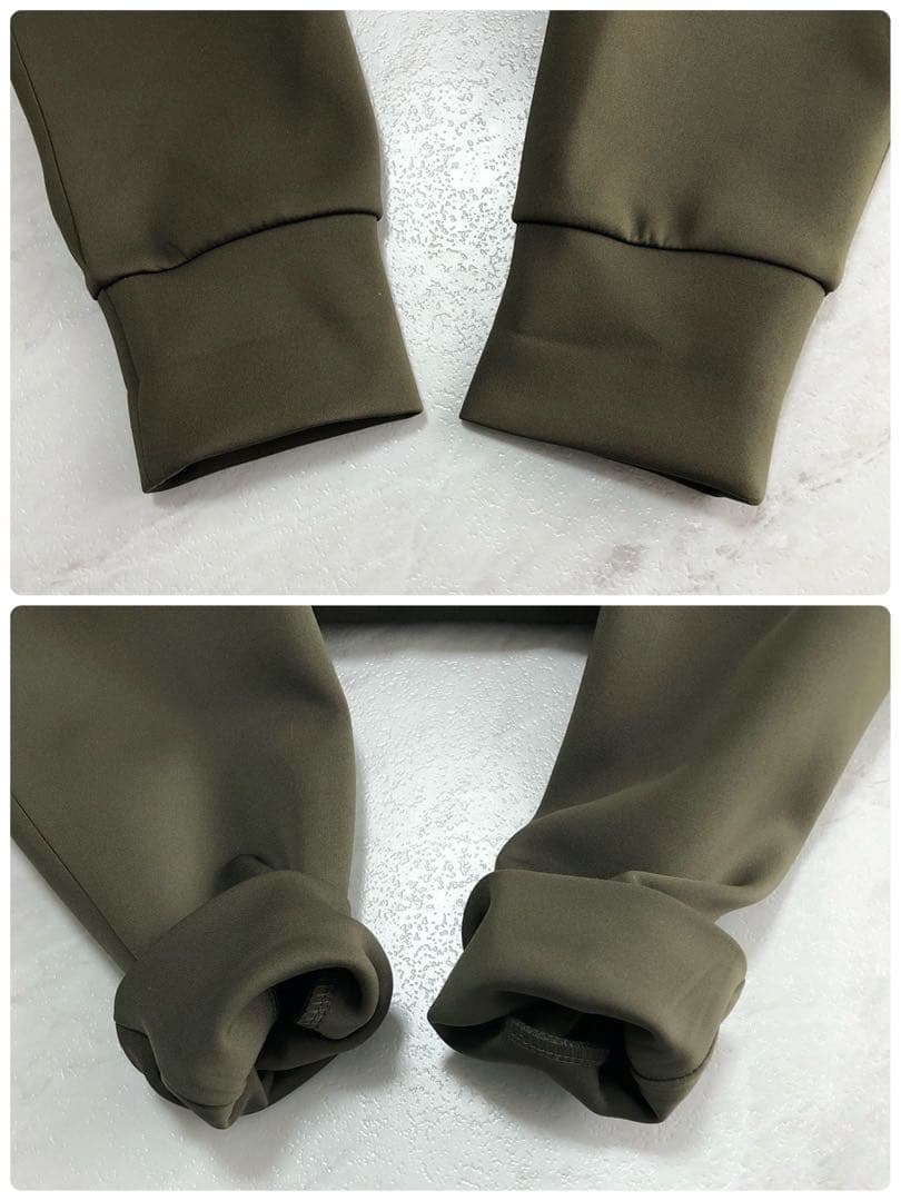 未使用級】BRIEFING 3D LOGO PARKA ジッパー オリーブ L - メルカリ