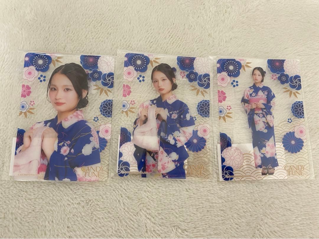 桐原美月 浴衣すきくじ クリアトレカセット - メルカリ